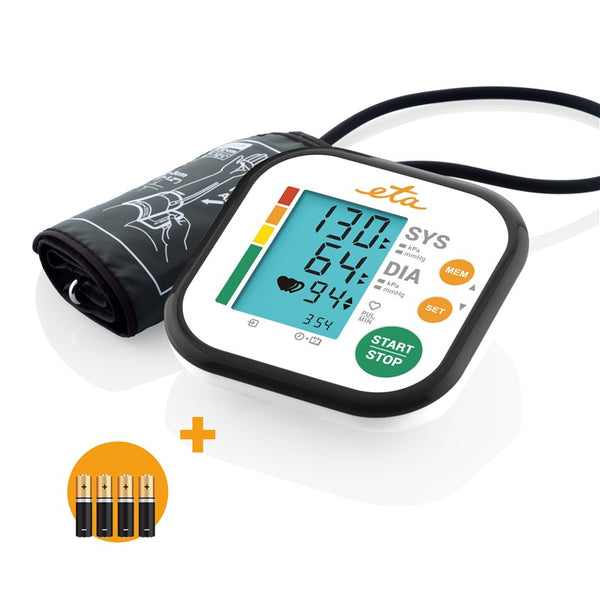 Karra való vérnyomásmérő ETA Compact 2297 90000 fekete/fehér
