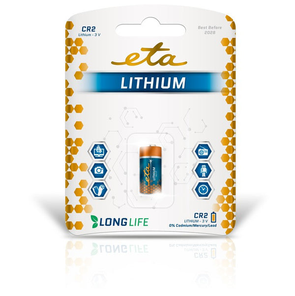 Lítium akkumulátor ETA PREMIUM CR2, csomagolás 1db (CR2LITH1)