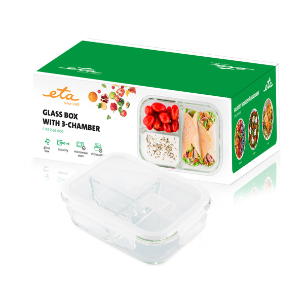 Élelmiszer tartály ETA 5156 91000 üveg