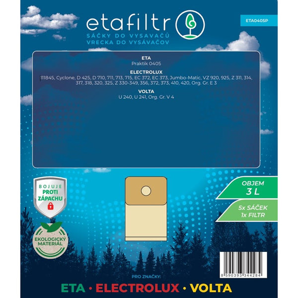Porzsákok ETA ETA 0405 (5 ks) barna